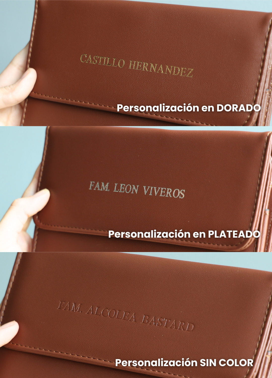 Portapasaporte Familiar para 5 Personas