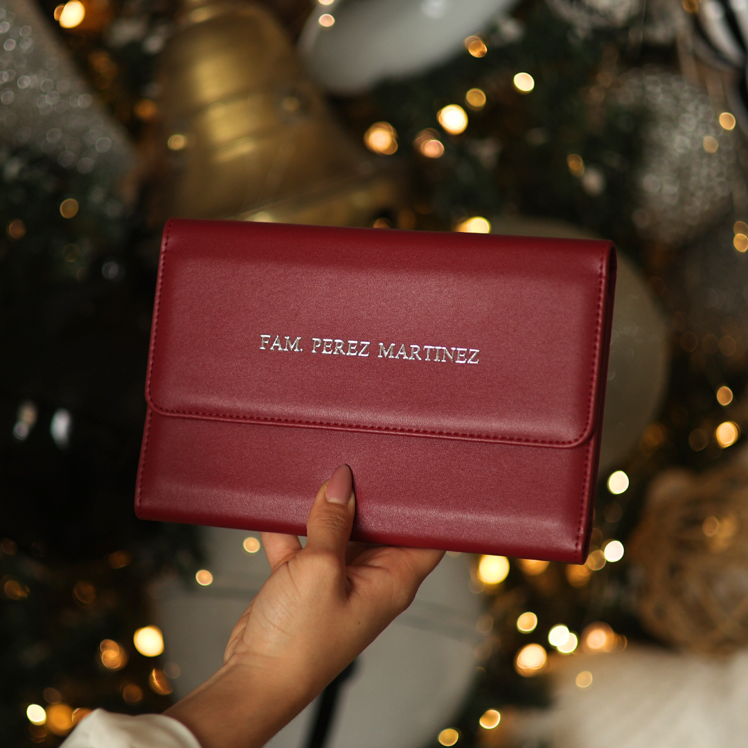 Portapasaporte Familiar para 4 Personas