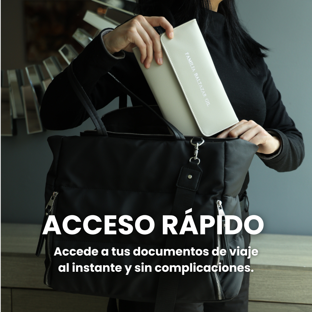Portapasaporte Familiar