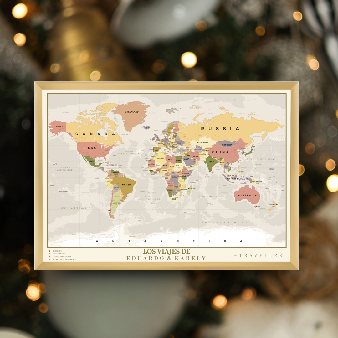 Mapa del mundo (100x70cm)