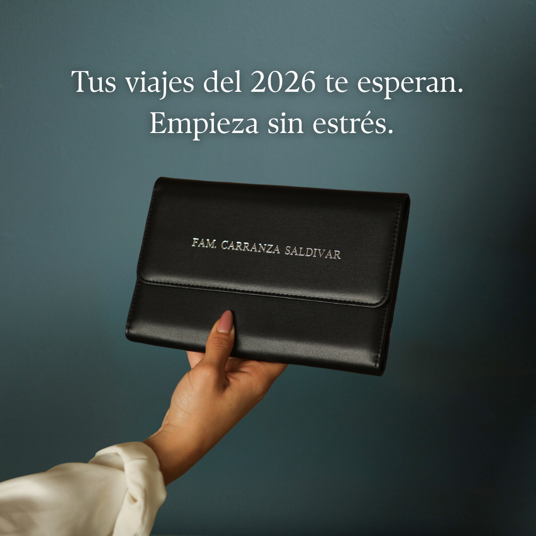 Portapasaporte Familiar para 5 Personas