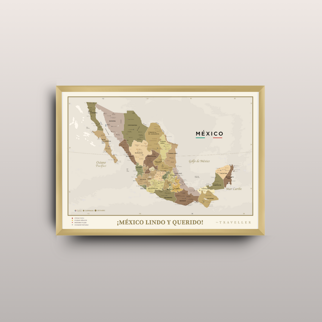 Mapas de México (100x70 cm)