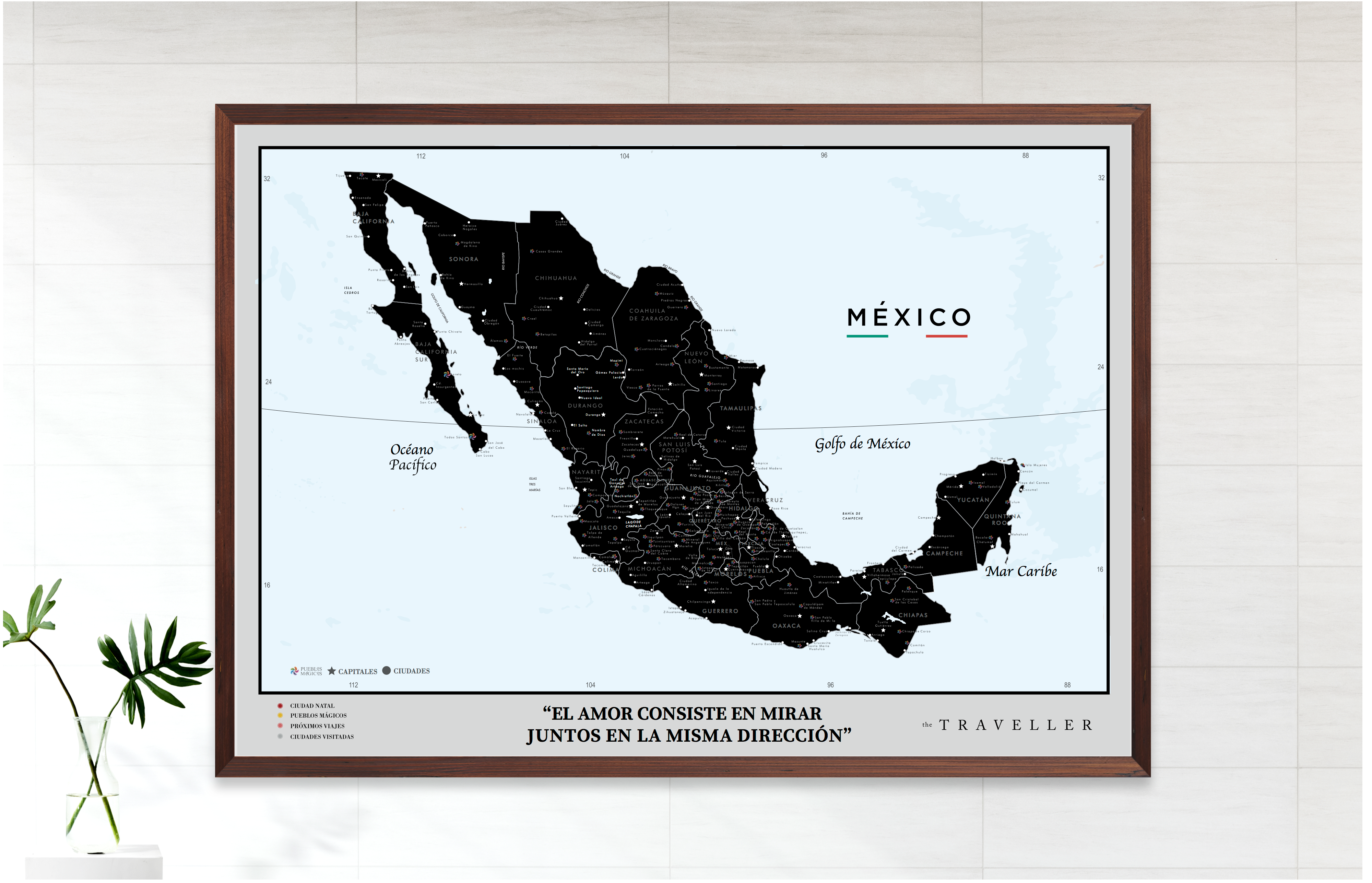 Mapas de México (70x49cm)