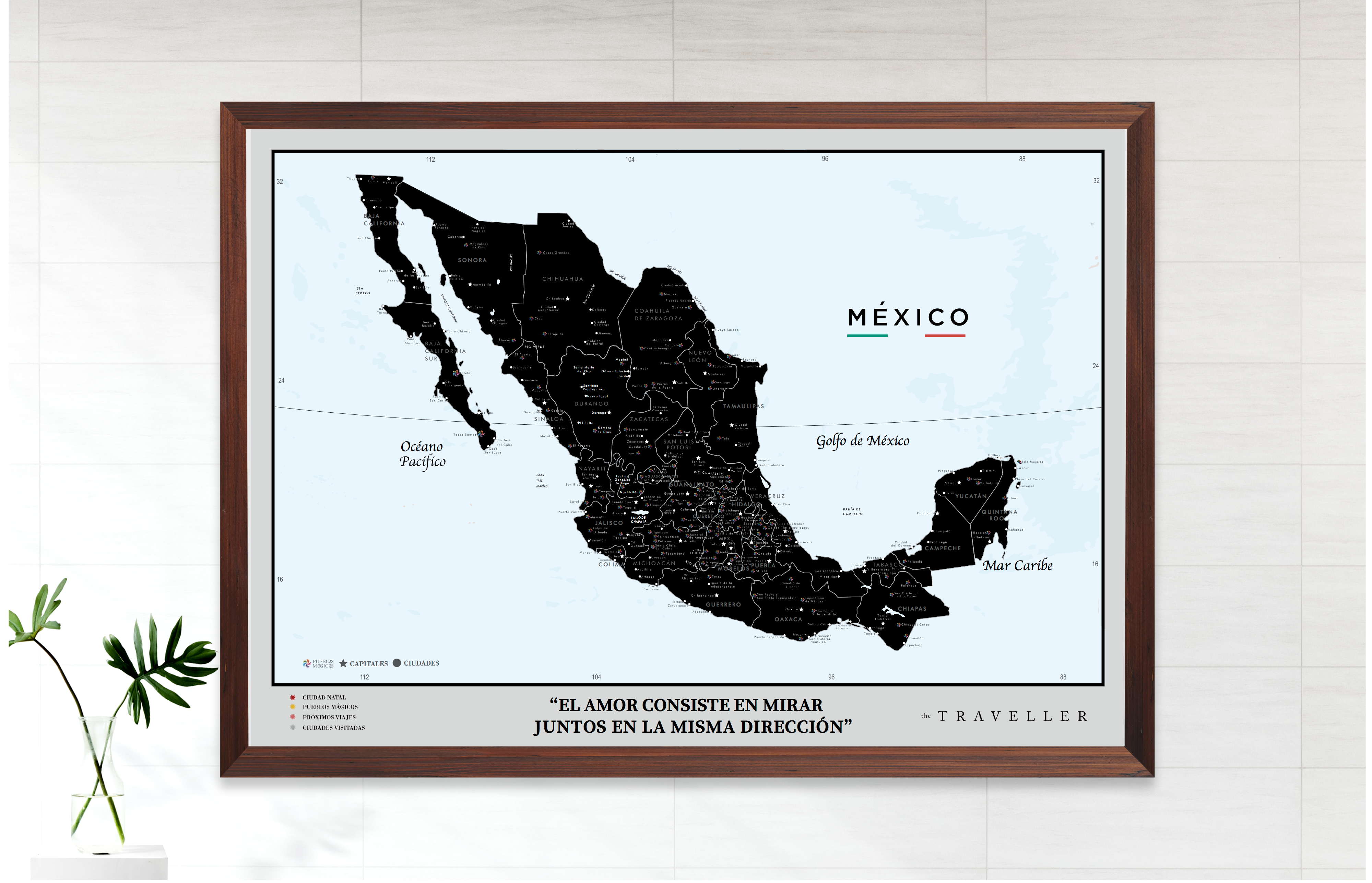 Mapas de México (70x49cm)
