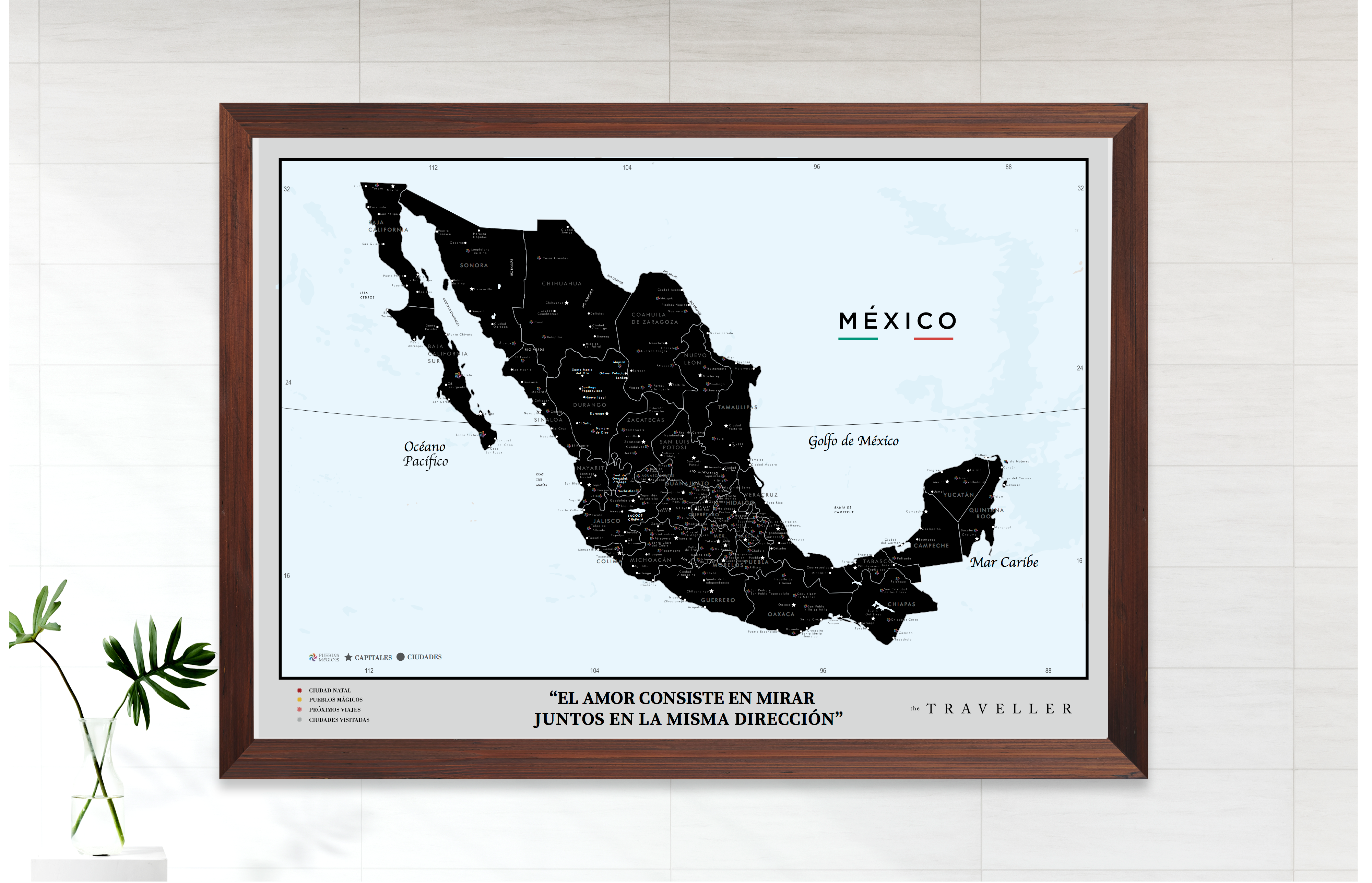 Mapas de México (70x49cm)