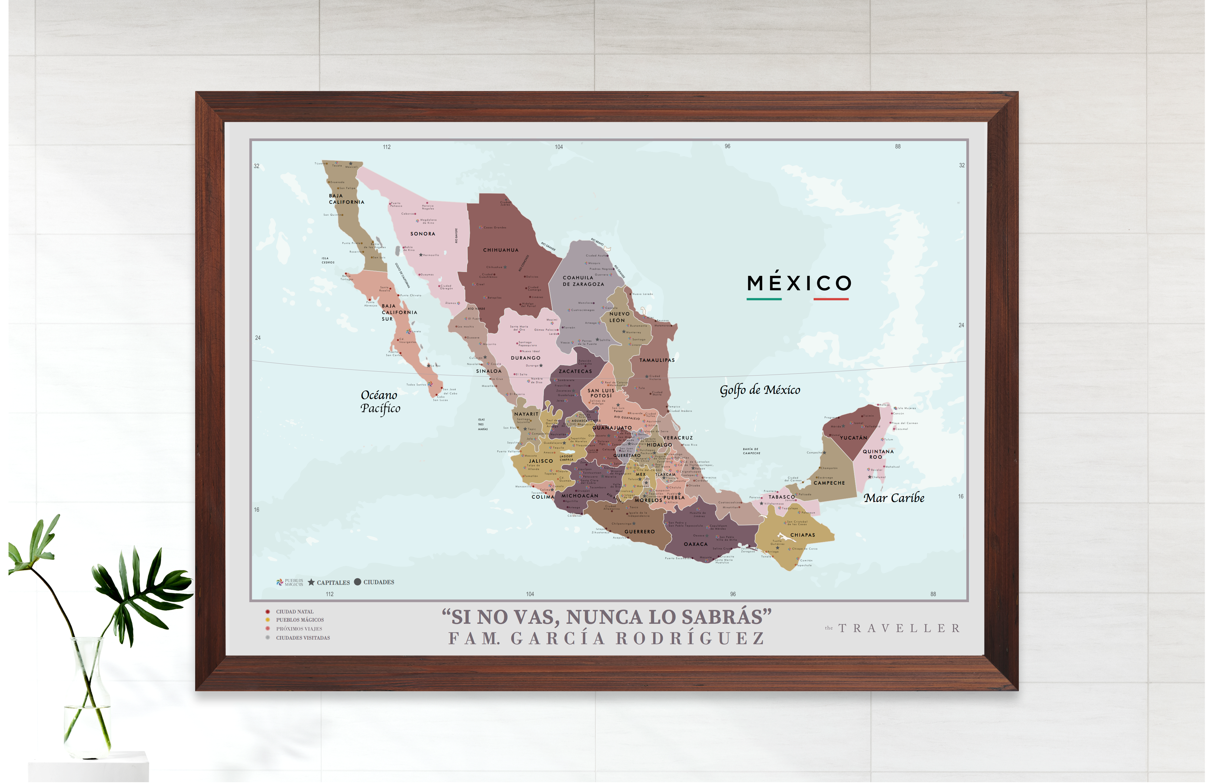 Mapas de México (70x49cm)