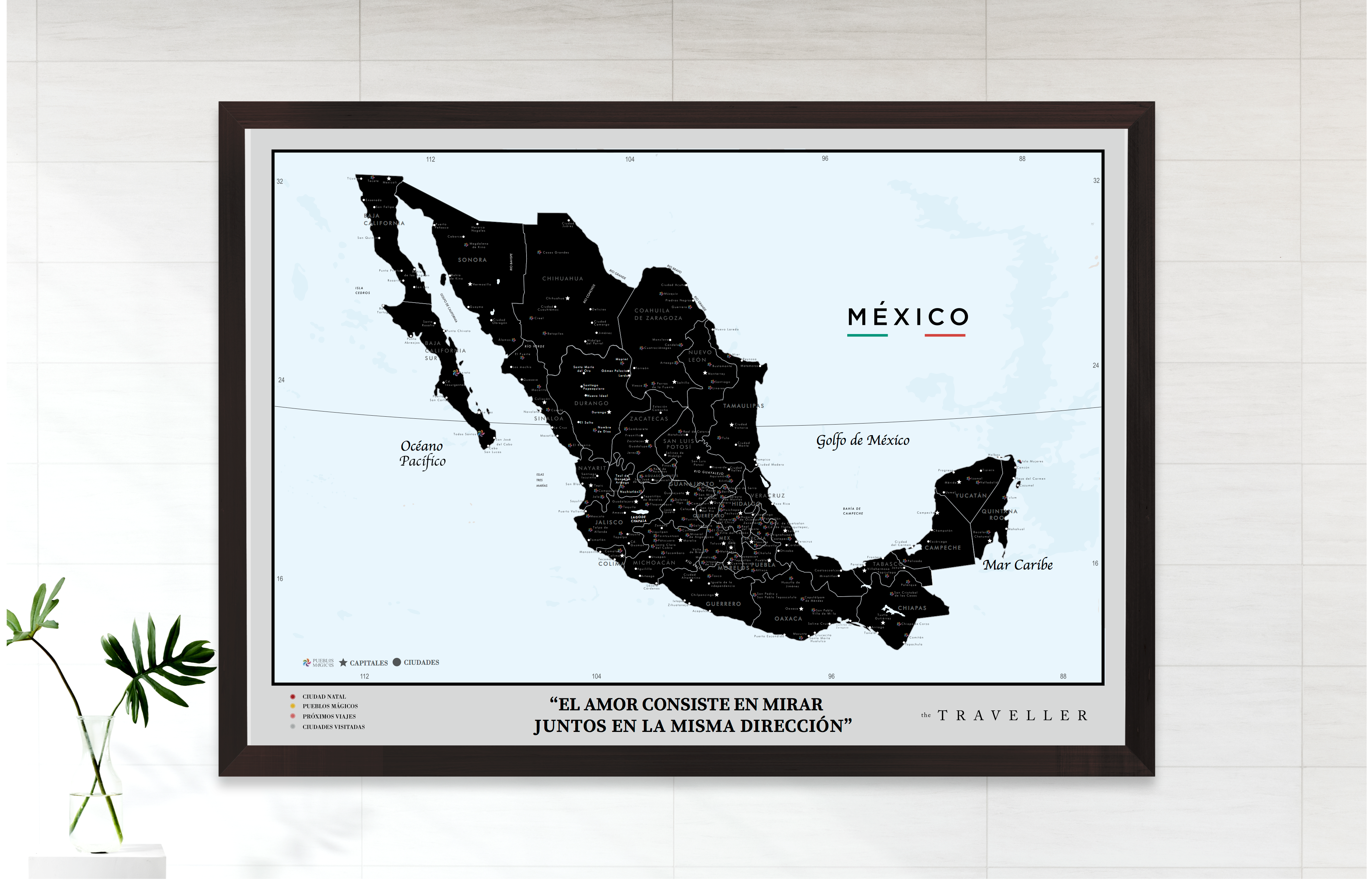 Mapas de México (70x49cm)