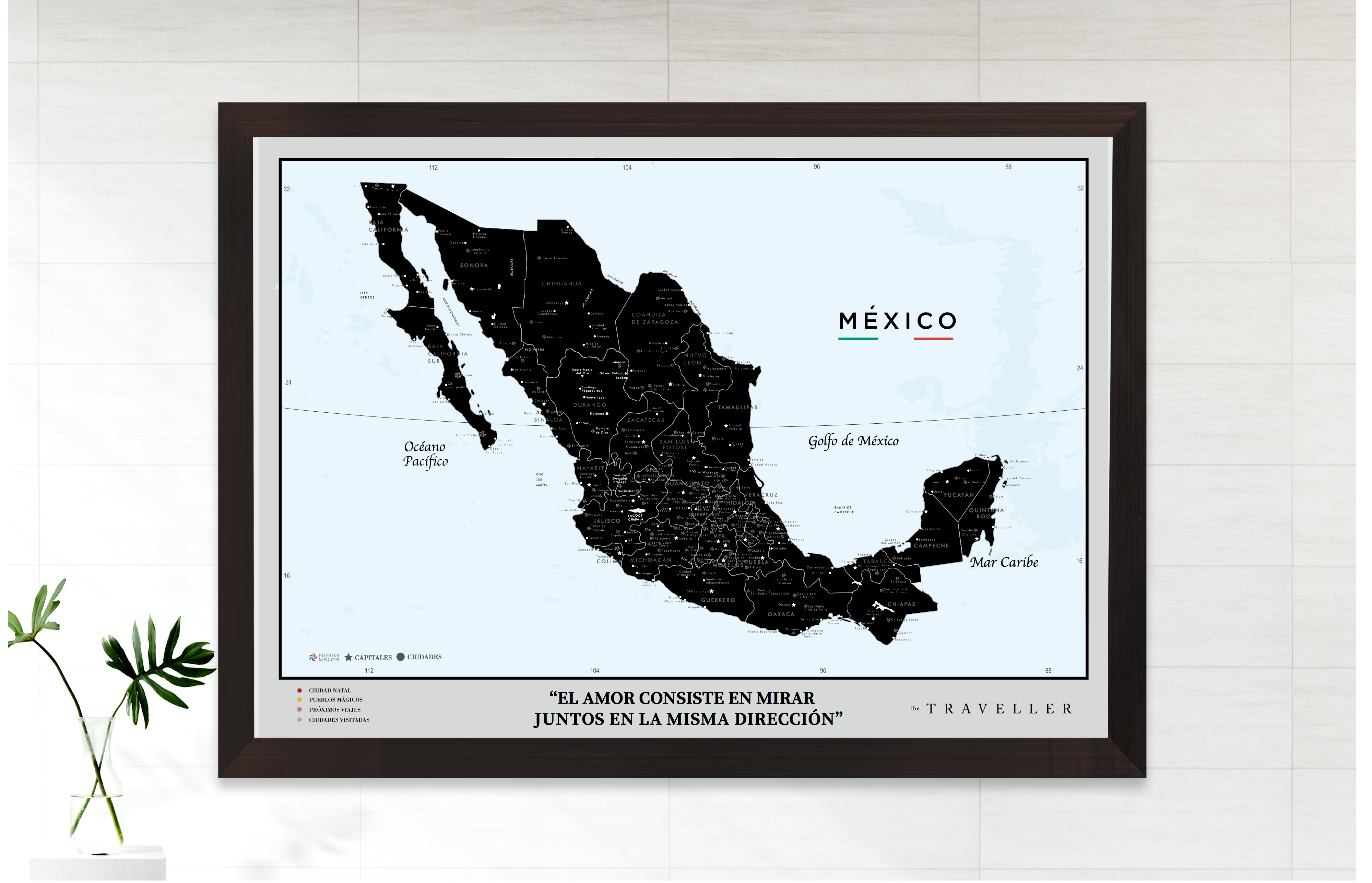 Mapas de México (70x49cm)