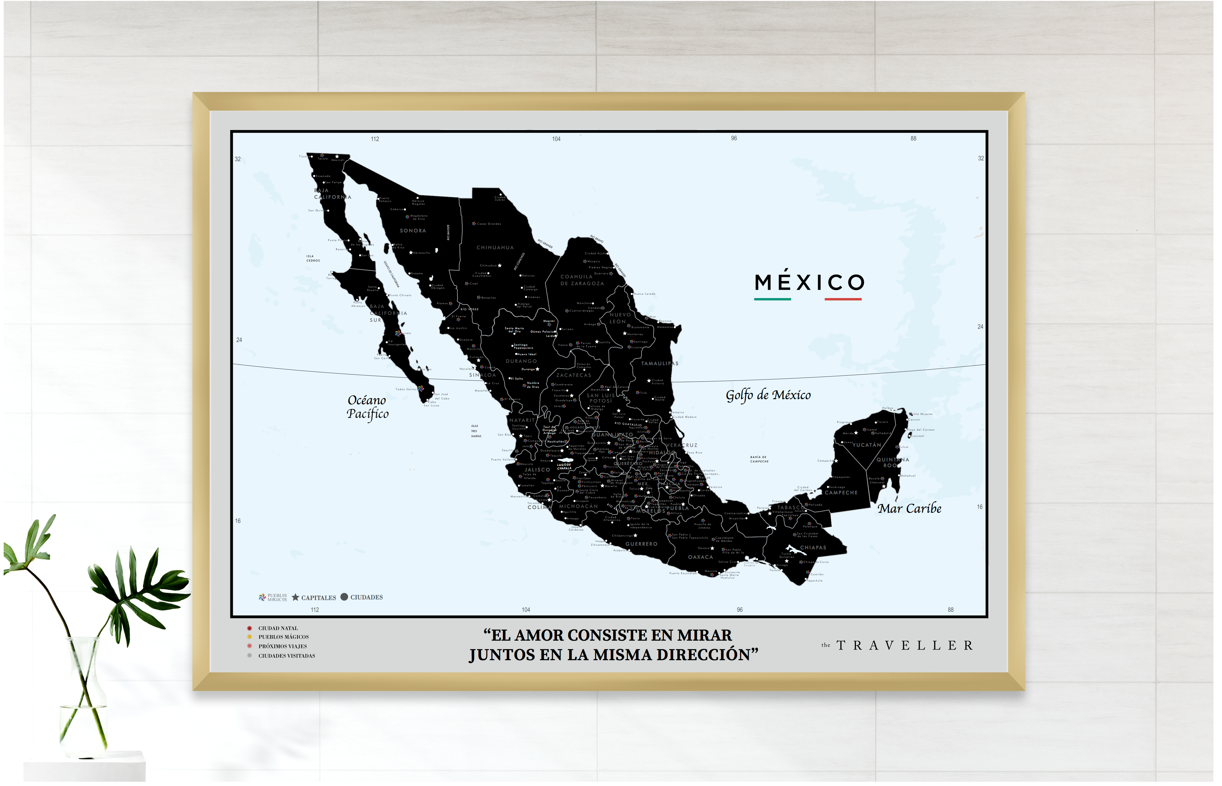 Mapas de México (70x49cm)