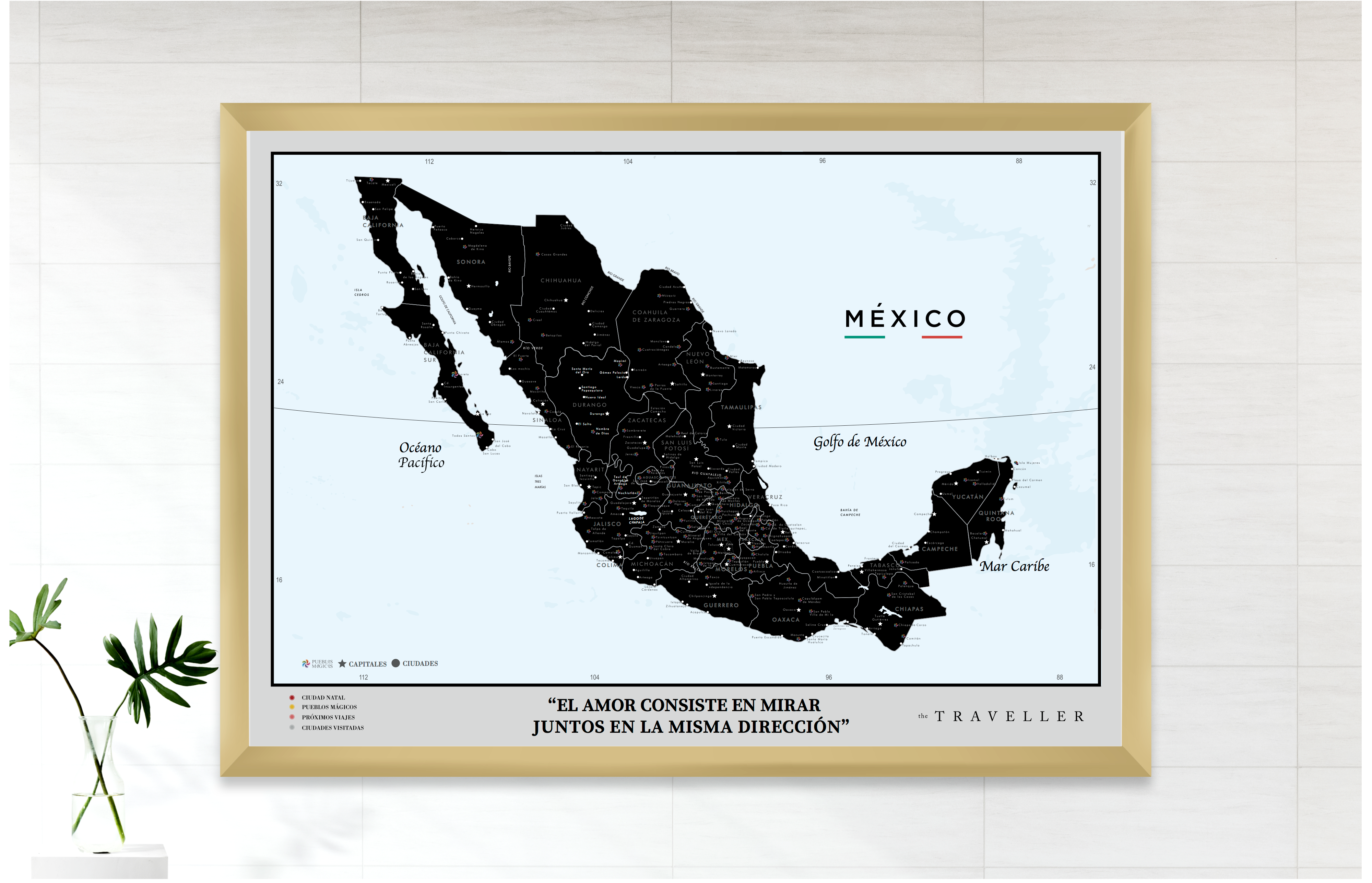 Mapas de México (70x49cm)