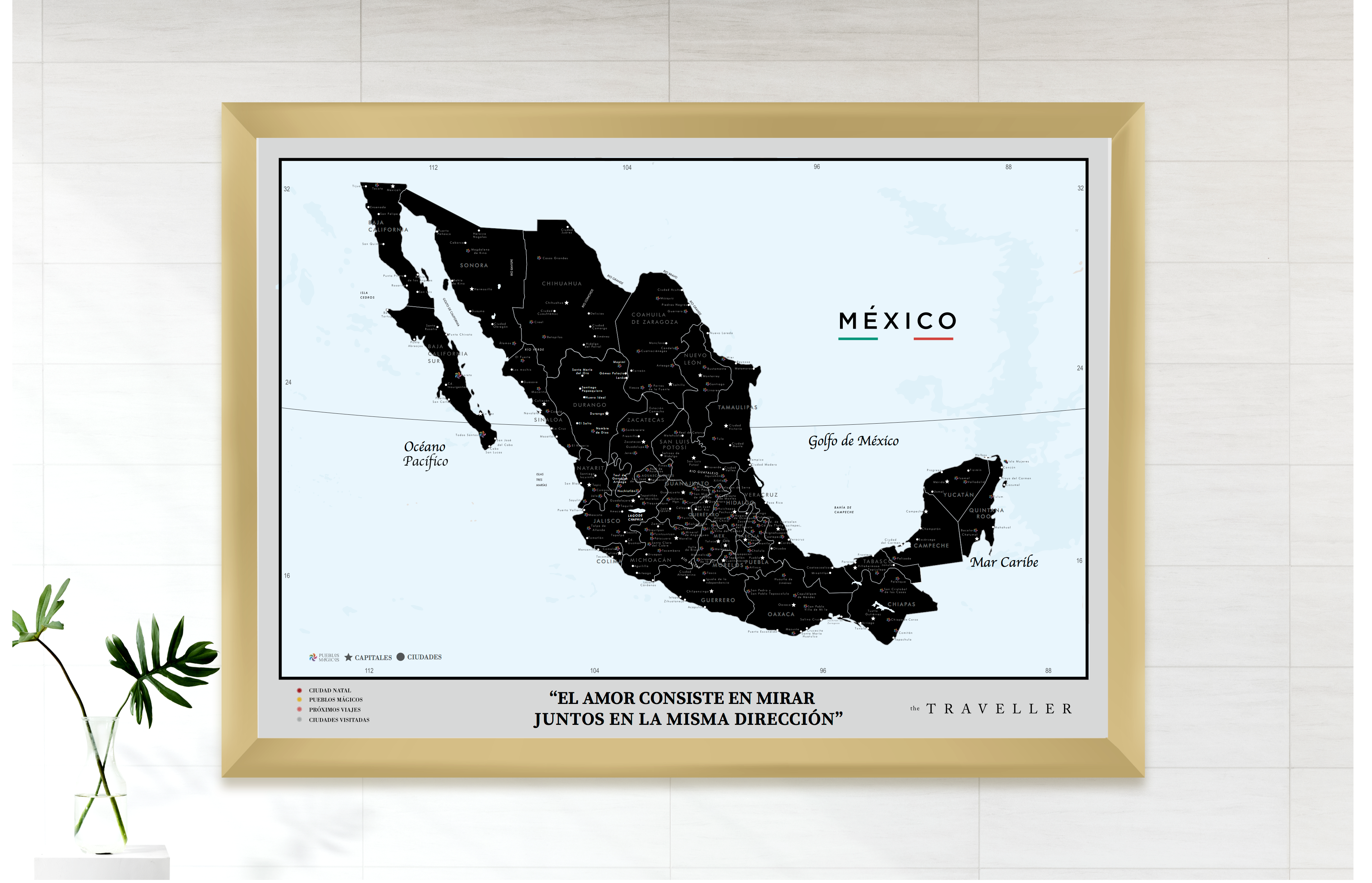 Mapas de México (70x49cm)