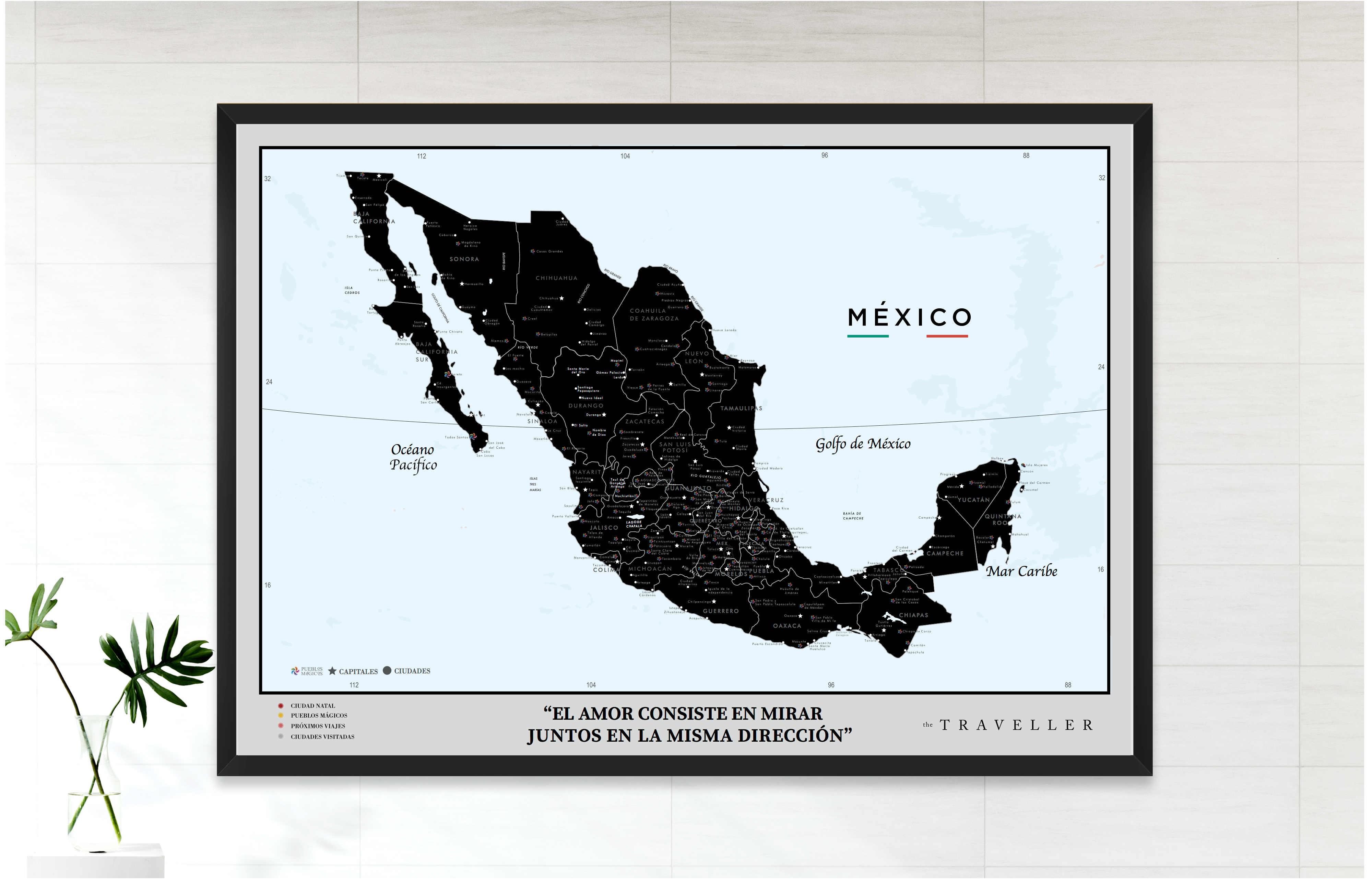 Mapas de México (70x49cm)