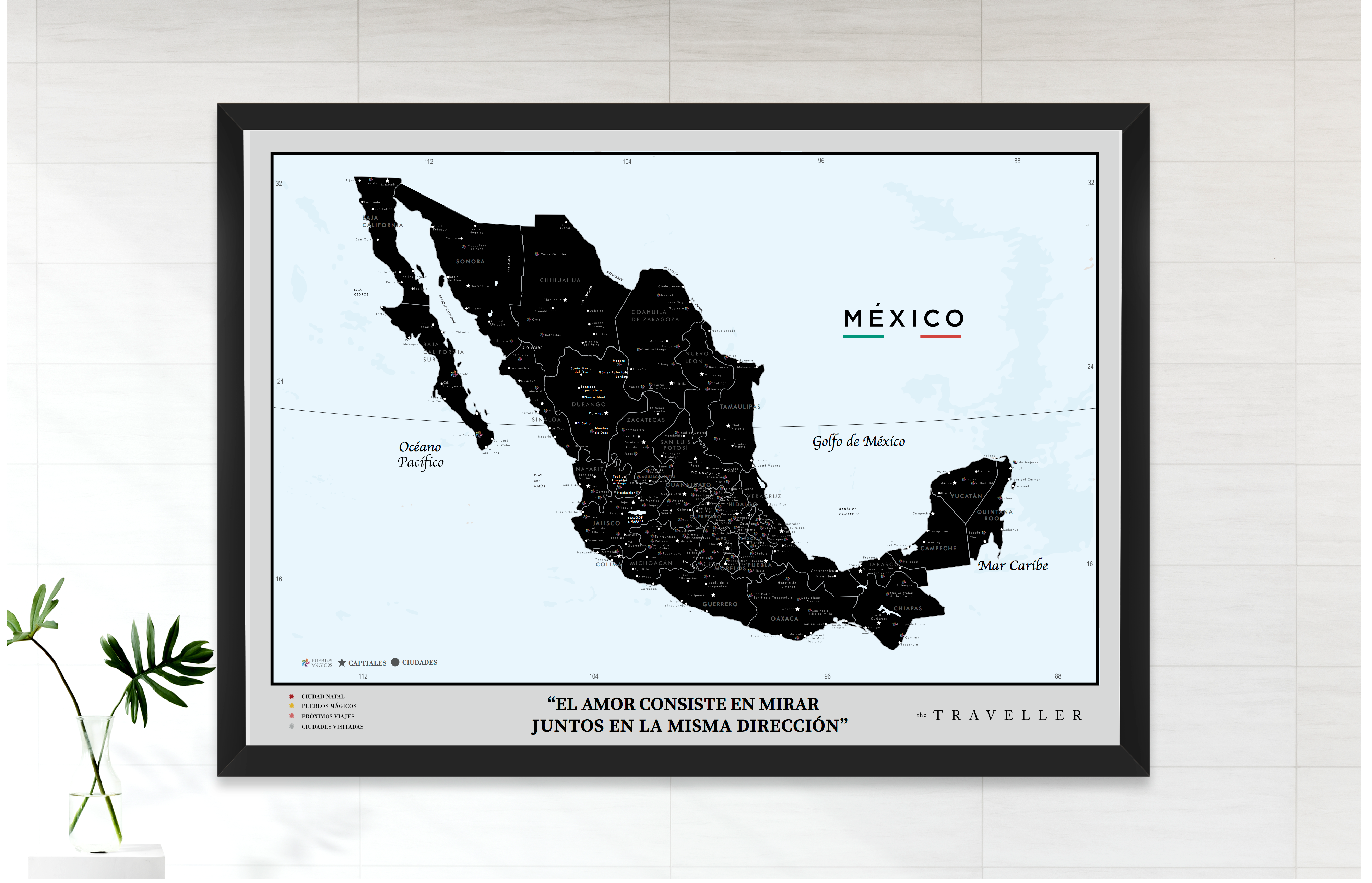 Mapas de México (70x49cm)
