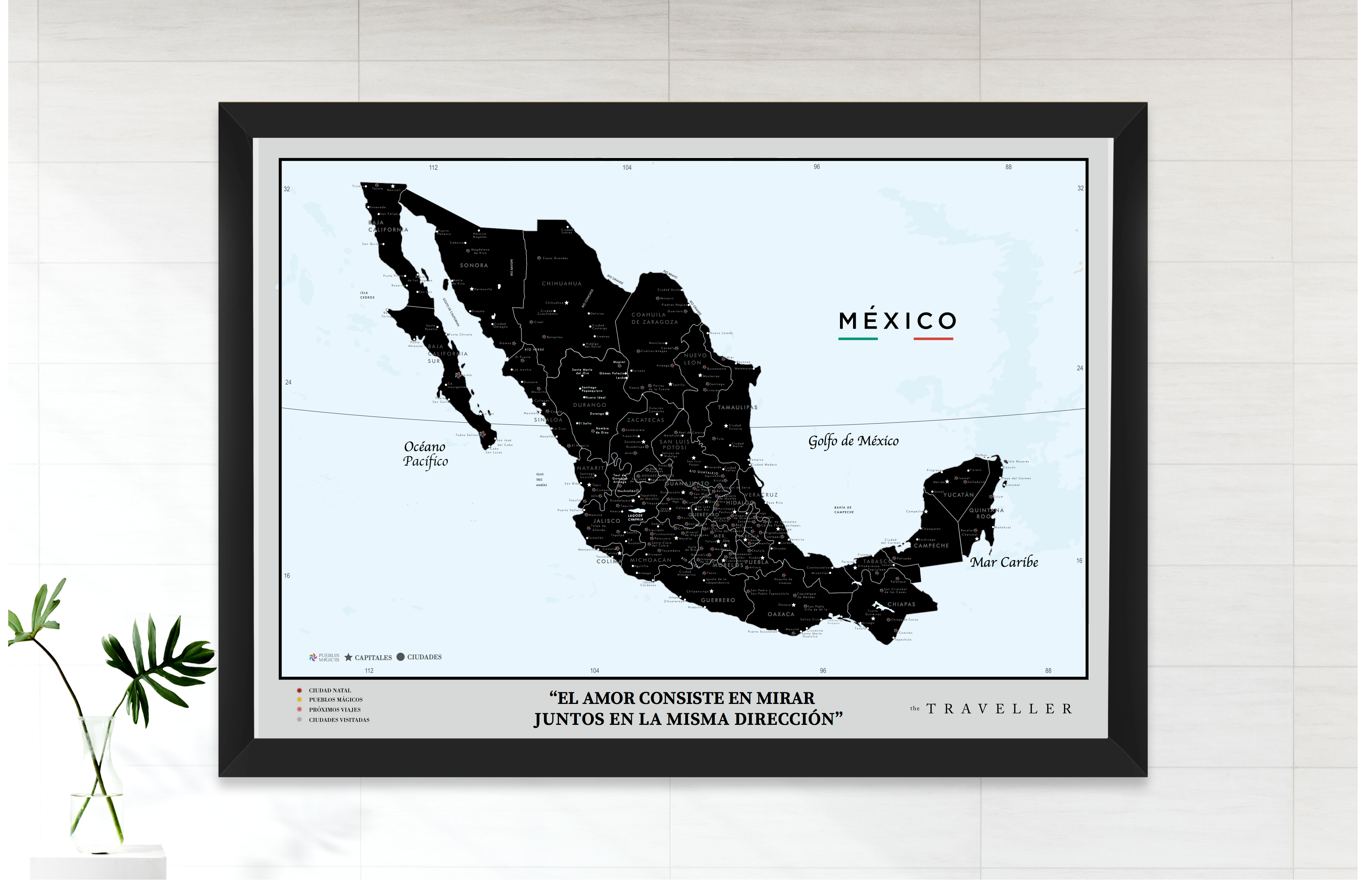 Mapas de México (70x49cm)