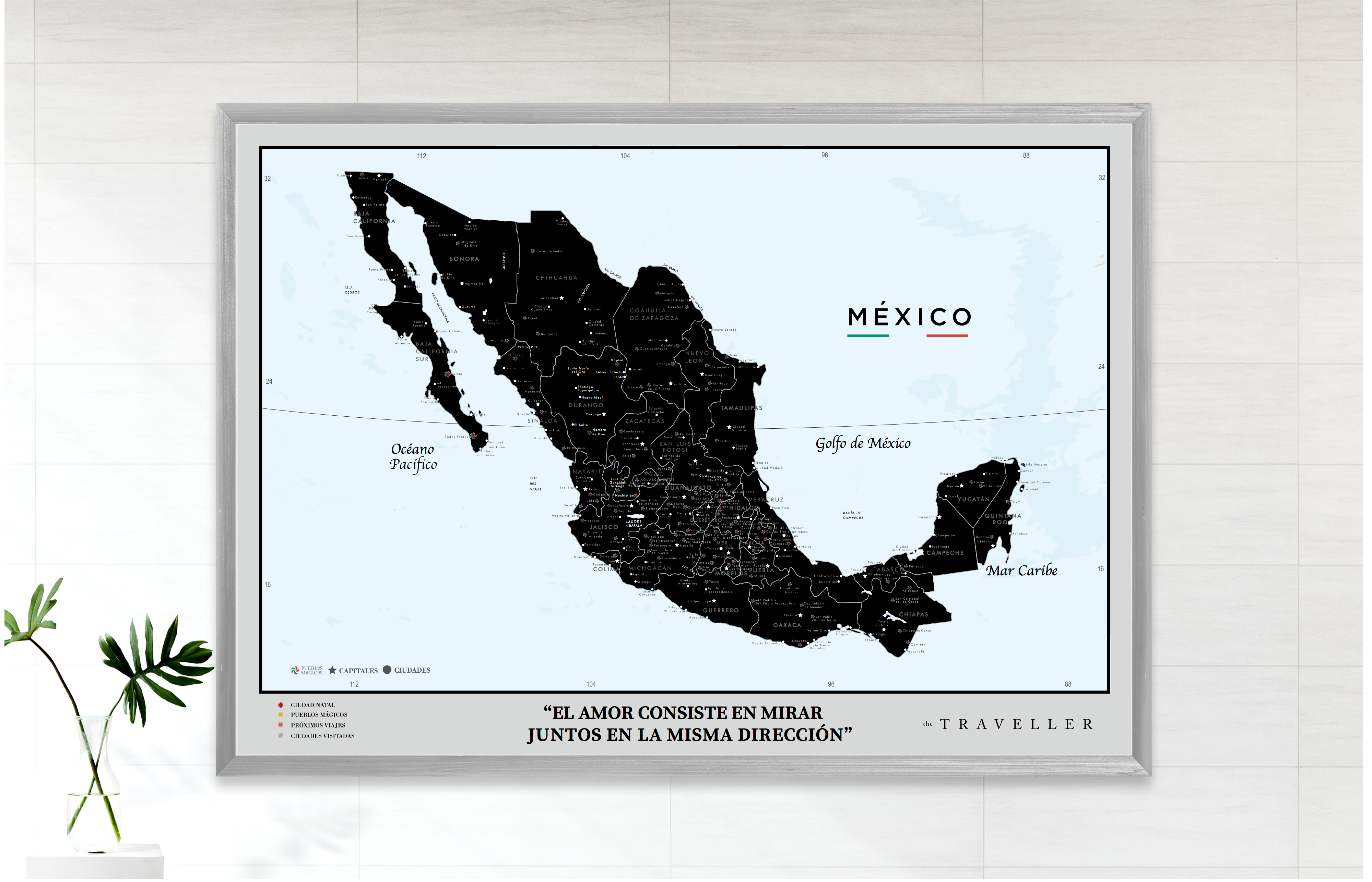 Mapas de México (70x49cm)