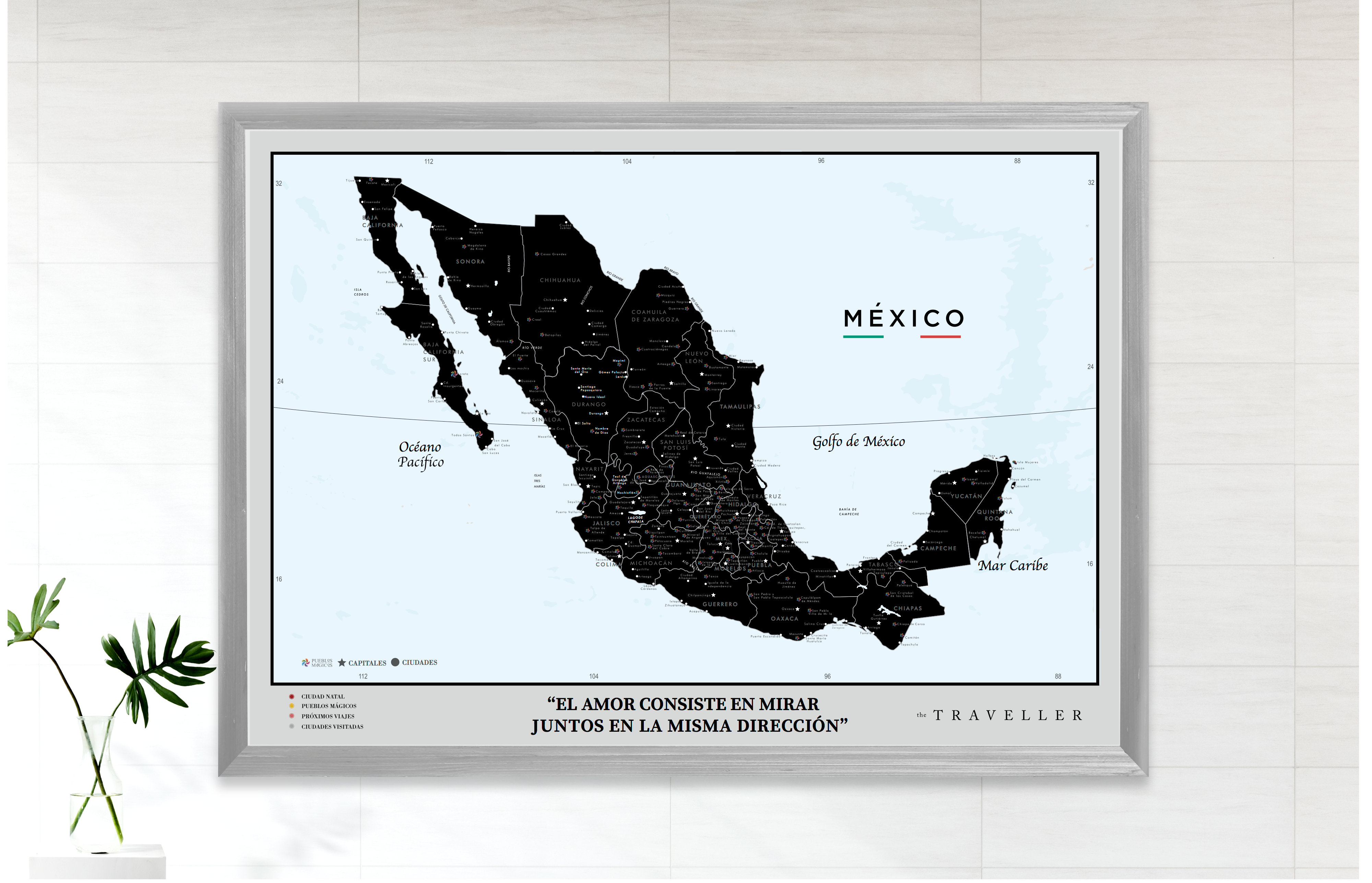 Mapas de México (100x70 cm)